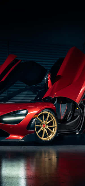 พื้นหลัง iPhone X McLaren 720s — iPhone 16 Pro วอลเปเปอร์