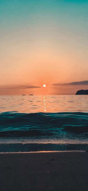 พื้นหลังชายหาด Iphone Xs — เทคนสปาร์ค 40C วอลเปเปอร์