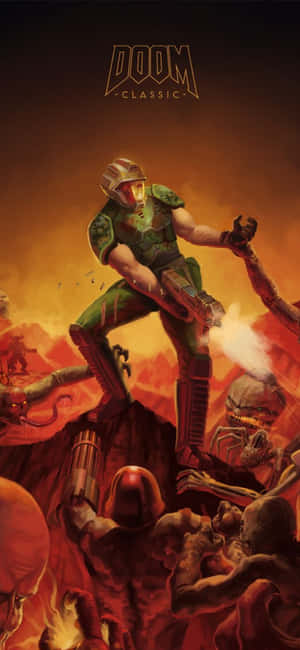 พื้นหลัง Doom Iphone Xs — โมโต G สไตลัส วอลเปเปอร์