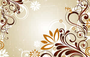 พื้นหลังลาย — สีน้ำตาลสวยงาม วอลเปเปอร์