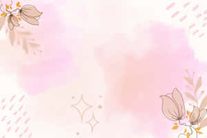 พื้นหลังสีชมพูน่ารัก — น่ารักสีชมพู วอลเปเปอร์