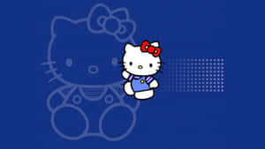 พื้นหลังฮัลโลคิตตี้ — 산리오 GIF วอลเปเปอร์
