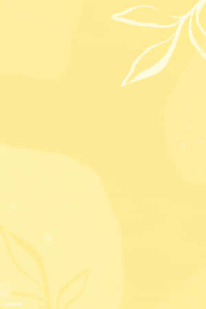 พื้นหลังสีเหลืองพาสเทล — Pastel yellow วอลเปเปอร์