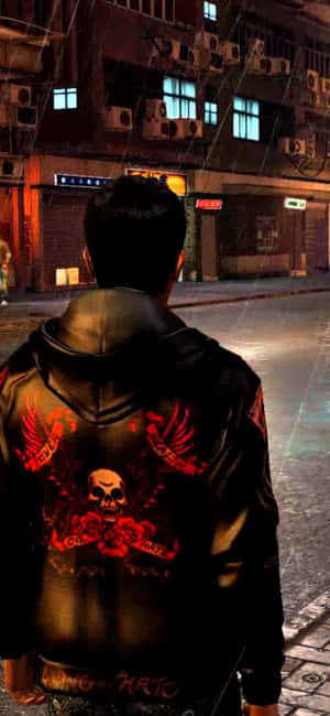 พื้นหลัง Sleeping Dogs iPhone Xs — สลีปปิ้ง ด็อกส์ วอลเปเปอร์