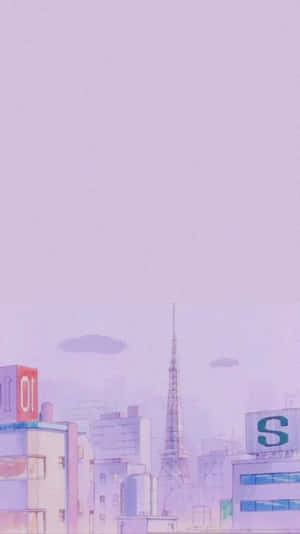 พื้นหลังอนิเมสีม่วง — สีม่วงอนิเมะ วอลเปเปอร์
