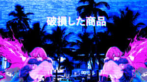 พื้นหลังอนิเมะสีม่วง — สีม่วงอนิเมะ วอลเปเปอร์