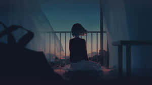 พื้นหลังอนิเมะเศร้า — อนิเมะเศร้า GIF วอลเปเปอร์