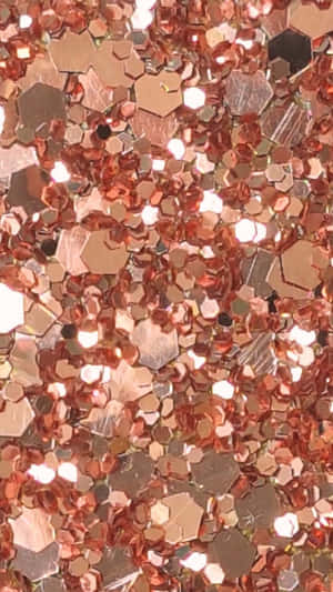 พื้นหลังกากเพชรสีชมพูทอง — Rose gold สายมินิมอล วอลเปเปอร์