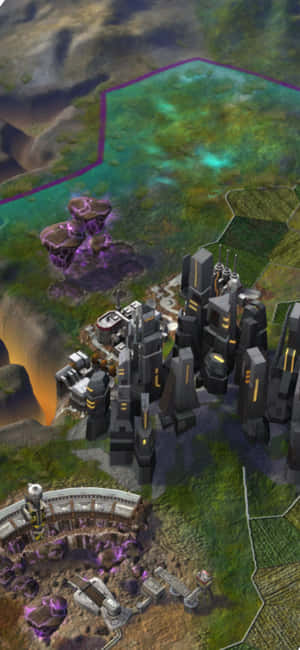 พื้นหลัง iPhone Xs Civilization Beyond Earth — เทคนo แคเมรอน แอร์ วอลเปเปอร์