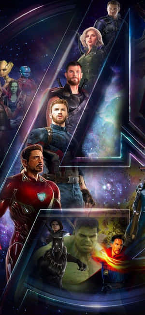 พื้นหลัง iPhone XS แนว Avengers — iPhone 17 Pro Max วอลเปเปอร์