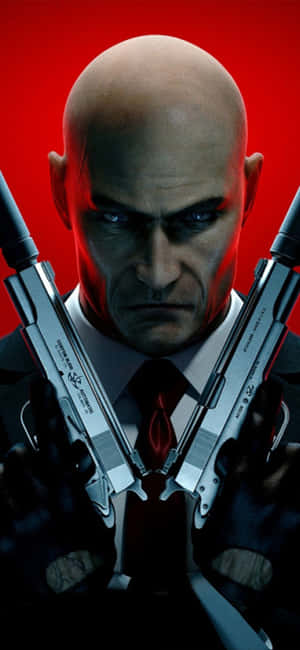 พื้นหลัง iPhone X Hitman Absolution — Redmi Note 17 วอลเปเปอร์