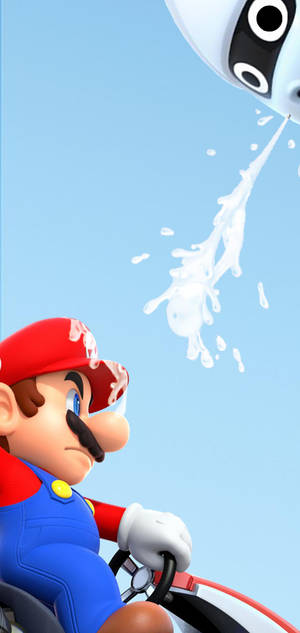 วอลเปเปอร์ 3D Galaxy S10 Plus Super Mario — iPhone 15 Pro Max วอลเปเปอร์