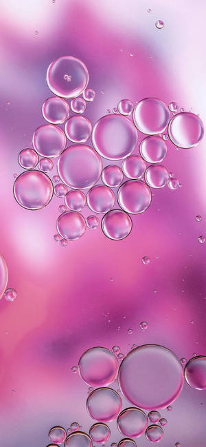 ฟองสบู่โทนม่วงสวยงามสำหรับวอลเปaperมือถือ — iPhone Air วอลเปเปอร์