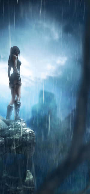 พื้นหลัง iPhone Xs Max Rise Of The Tomb Raider — Redmi 17C วอลเปเปอร์