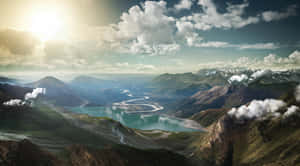 พื้นหลังธรรมชาติสวยงาม