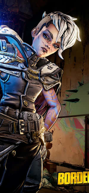 Pixel 3xl Borderlands 3 พื้นหลัง — iPhone 14 Pro วอลเปเปอร์