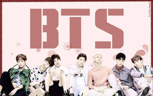 วอลเปเปอร์ภาพกลุ่ม BTS ในโทนสีชมพู — Bts กลุ่มรูปภาพ GIF วอลเปเปอร์
