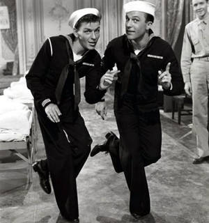 ภาพขาวดำของ Gene Kelly — Honor Magic V Flip 2 วอลเปเปอร์