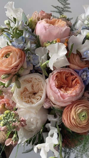 ภาพช่อดอกไม้ — ดอกไม้สวยงาม วอลเปเปอร์