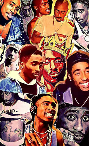 Tupac iPhone — เทคนโน เมกาพัด 11 วอลเปเปอร์