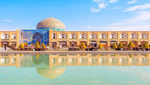ภาพถ่ายมัสยิดอิสฟาฮานสีสันสดใส