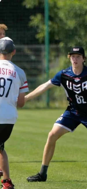 พื้นหลัง Ultimate Frisbee iPhone X — หัวเว่ย พูรา 90s โปร วอลเปเปอร์
