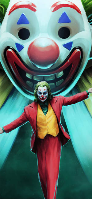 วอลเปเปอร์ภาพประกอบศิลปะ Joker 2019 — iPhone 12 Pro Max วอลเปเปอร์
