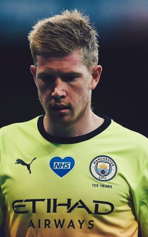 วอลเปเปอร์ Kevin De Bruyne ภาพใกล้ — Redmi Pad 2 9.7 วอลเปเปอร์