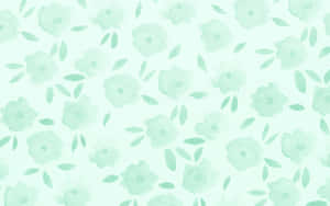 ภาพสีเขียวสวยงาม — Pastel เขียว วอลเปเปอร์