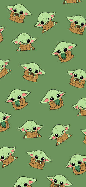 ภาพ Baby Yoda น่ารัก — Realme C100 วอลเปเปอร์