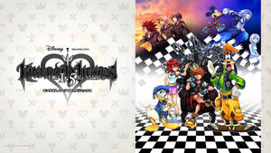 ภาพวาดดิจิทัลโลโก้ Kingdom Heart