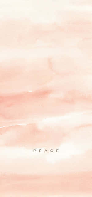 พื้นหลังสีพีช — คอนทราสต์ต่ำ วอลเปเปอร์