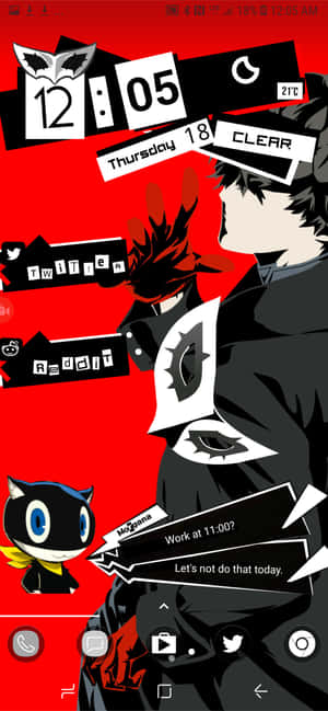 Persona 5 iPhone — Redmi Note 15 Special วอลเปเปอร์