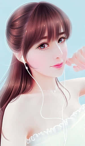 ภาพสาวสวย — กาแล็กซี่ Tab A11 วอลเปเปอร์
