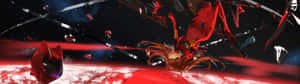 สีแดงอัลตราไวด์ HD — 3840x1080 วอลเปเปอร์