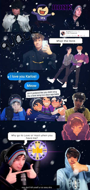 วอลเปเปอร์ภาพเคลื่อนไหวของ Quackity — iPhone 15 Pro วอลเปเปอร์