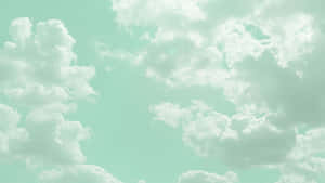 ภาพสีเขียวสวยงาม — Pastel เขียว วอลเปเปอร์