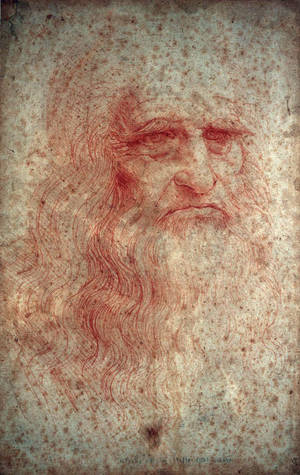 วอลเปเปอร์ภาพเหมือนตนเองของ Leonardo Da Vinci — Redmi Pad 2 9.7 วอลเปเปอร์