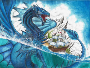มังกรญี่ปุ่น มังกรทะเล เรือโจรสลัด PC