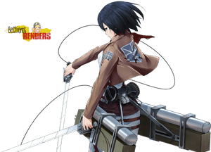 ภาพเรนเดอร์มิคาสะ แอคเคอร์แมน โดย Bechienot-d6doimp - ภาพเรนเดอร์ Attack On Titan, ดาวน์โหลด PNG ความละเอียดสูง