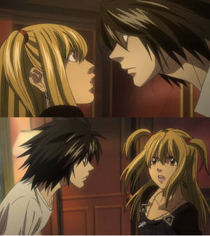 Misa Amane And L wallpaper — Oppo Find N5 วอลเปเปอร์