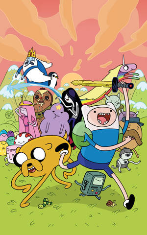 วอลเปเปอร์มือถือ Adventure Time — Galaxy Tab S9 วอลเปเปอร์