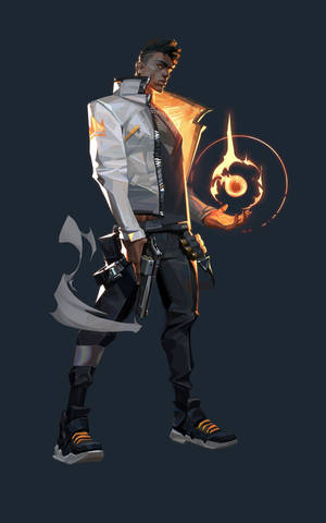 มือถือ Valorant Agent Phoenix — RedMagic Astra 2 วอลเปเปอร์