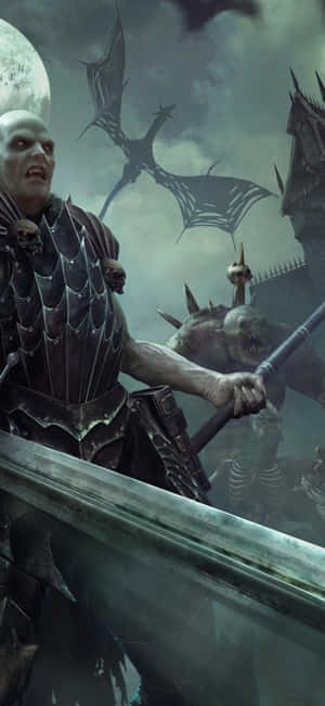 พื้นหลัง iPhone X Total War Warhammer — Vivo S50 Pro mini วอลเปเปอร์