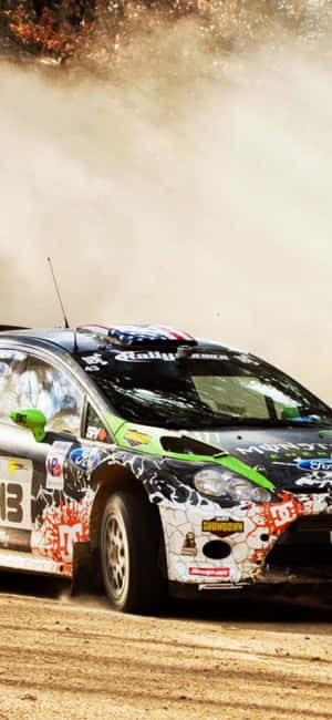 พื้นหลัง iPhone Xs Dirt Rally — Oppo A6t วอลเปเปอร์