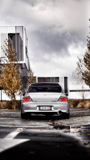 รถ JDM สีดำและฟ้าเขียวเปียกน้ำ