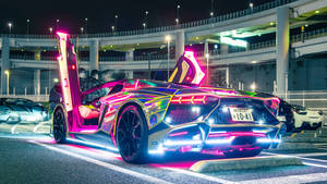 รถ JDM สุดหรูบนถนนโล่ง