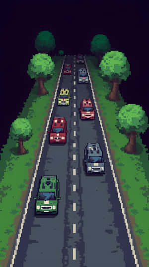 พิกเซลอาร์ต,พิกเซล 9,พิกเซล 8,ถนน,ทริปถนน,วิดีโอเกม,เมือง,ศิลปะเมือง,การ์ตูน,ฉาก,ทางหลวง,รถยนต์,ยานพาหนะ,เกม,ความเร็ว,ดิจิทัล,ศิลปะดิจิทัล,สี,สไตล์,ดี — 1440x2560 วอลเปเปอร์