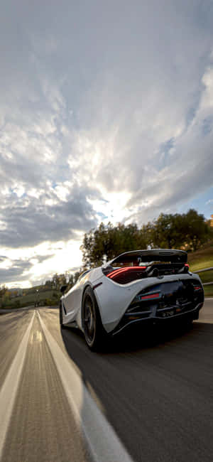 iPhone X McLaren 720s พื้นหลัง — iPhone 13 Pro Max วอลเปเปอร์