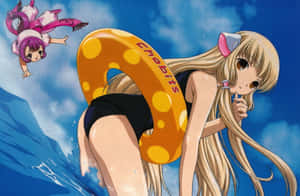 ภาพ Chobits — MacBook Pro M4 วอลเปเปอร์